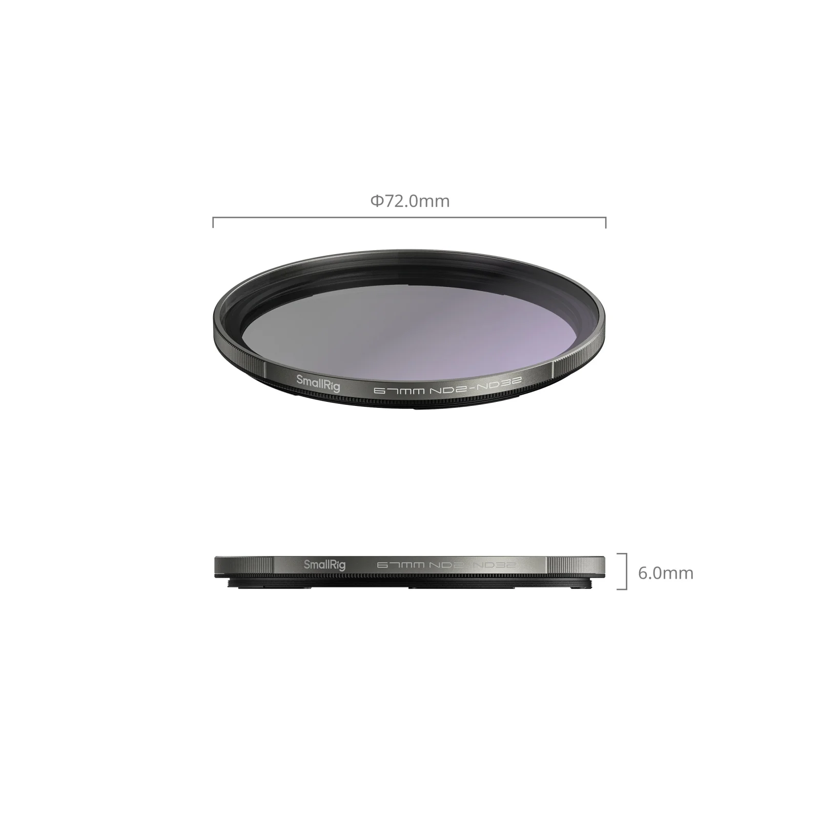 Photography Videos Free - فلتر SmallRig 6896 TrueColor الهجين مقاس