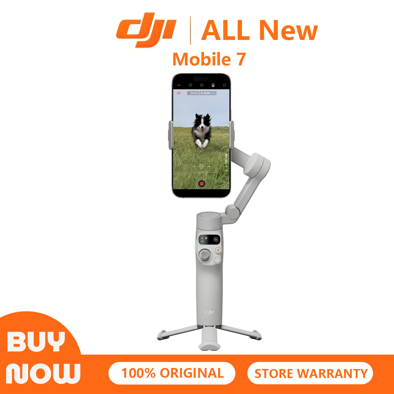 Photography Basics - مثبت DJI Osmo Mobile 7 للآيفون